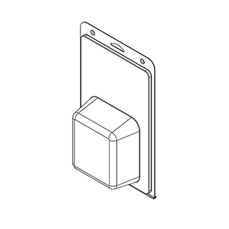 Visipak Thermoform-CLAMSHELL-#583-10.875-6.812-5.123-4.590-2.125-0.020-CLEAR-STOCK 583TF